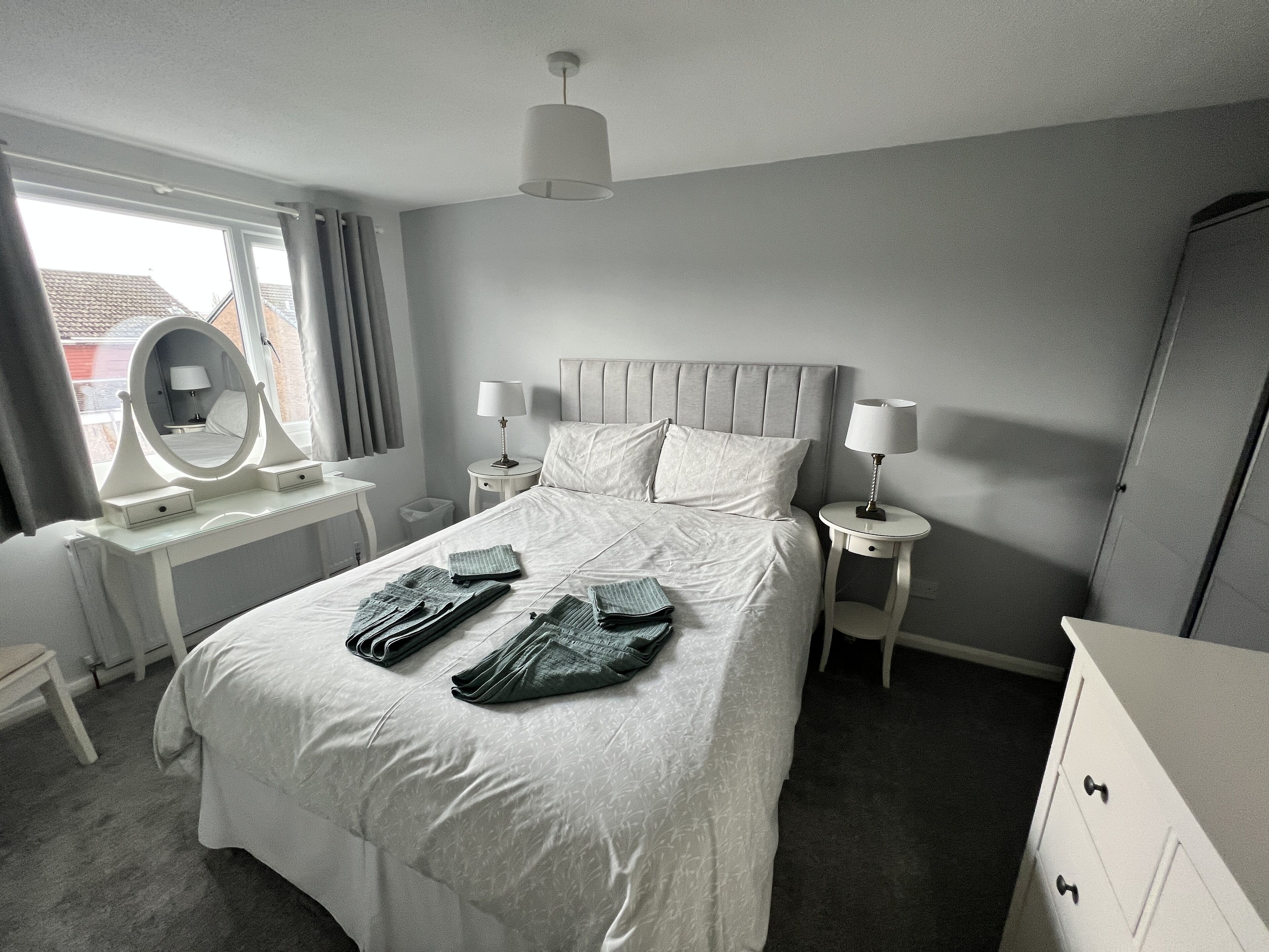 Comfort Townhome | 3 bilik tidur, ruang kerja komputer riba, seterika/papan seterika 