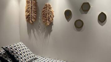 1 chambre, fer et planche Ă repasser, Wi-Fi gratuit, draps fournis