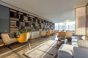 Sala de estar en el lobby