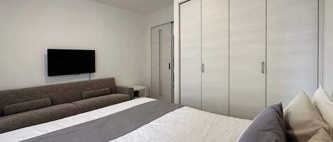 1 soverom, strykejern/-brett, wi-fi og sengetøy