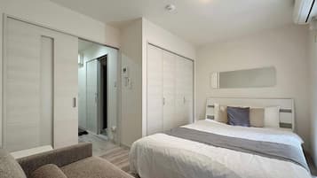 1 chambre, fer et planche à repasser, Wi-Fi, draps fournis