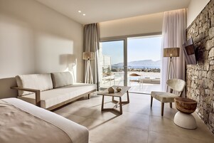 Luxury Room, Private Pool, Sea View | In-room safe, blackout drapes, soundproofing, free WiFi