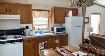 A peaceful Northwoods cottage with direct trail access.