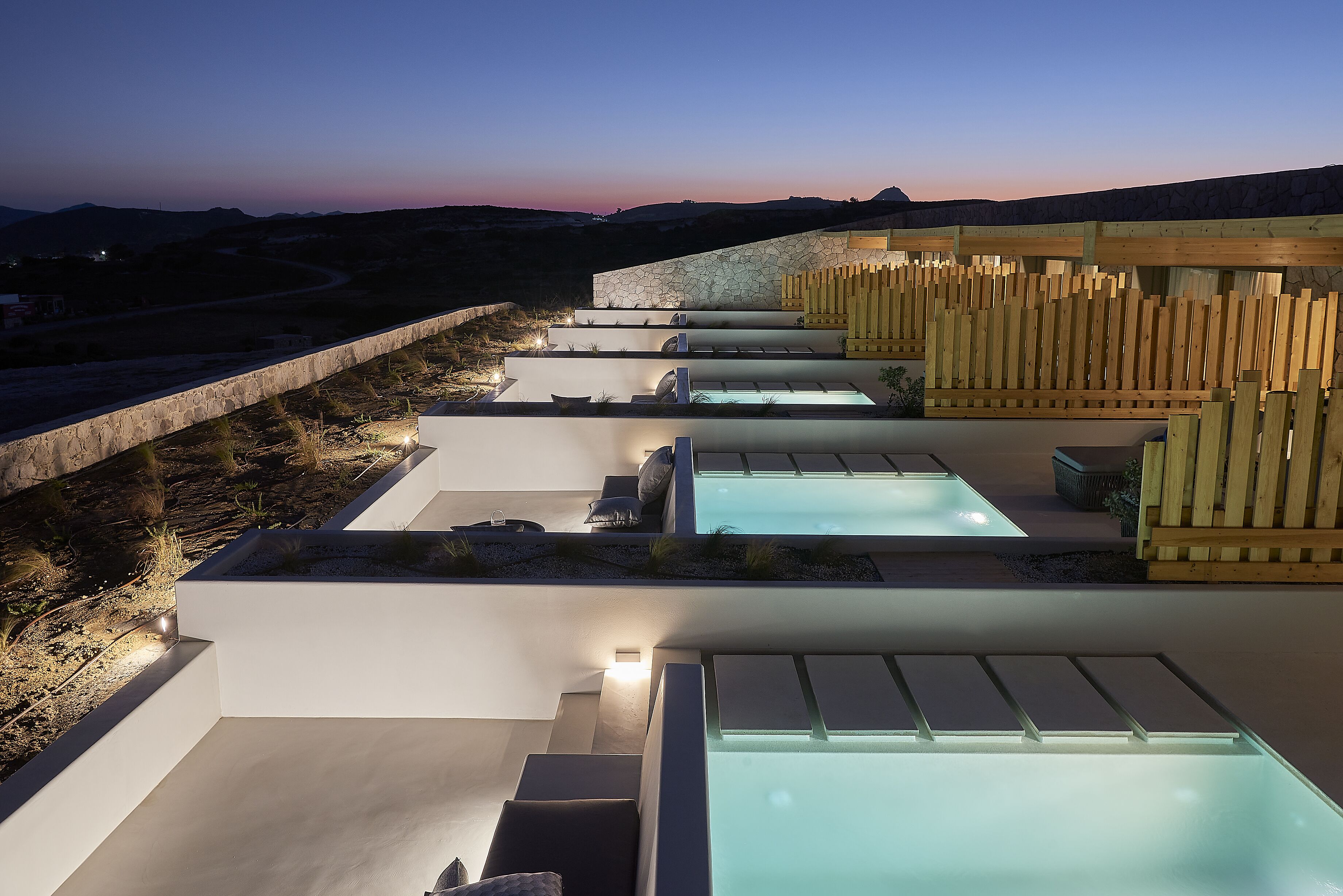 Fachada de la propiedad