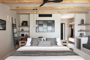Superior-Zimmer, eigener Pool, Meerblick | 1 Schlafzimmer, Zimmersafe, Schreibtisch, laptopgeeigneter Arbeitsplatz
