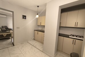 Apartment, 2 Bedrooms | Private kitchenette | Fridge, coffee/tea maker, electric kettle, cleaning supplies - Şiva Pera Hotel and Spa (Istanbul)