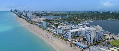 Beach nearby