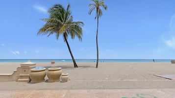 Beach nearby, beach towels