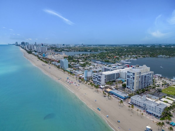 Beach nearby