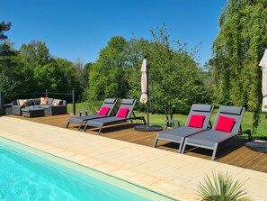 Piscine chauffée