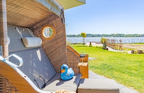 Property grounds - Schlei-Koje 2 - Terrace, beach chair, garden furniture, grill, desk, shower (Schleswig)