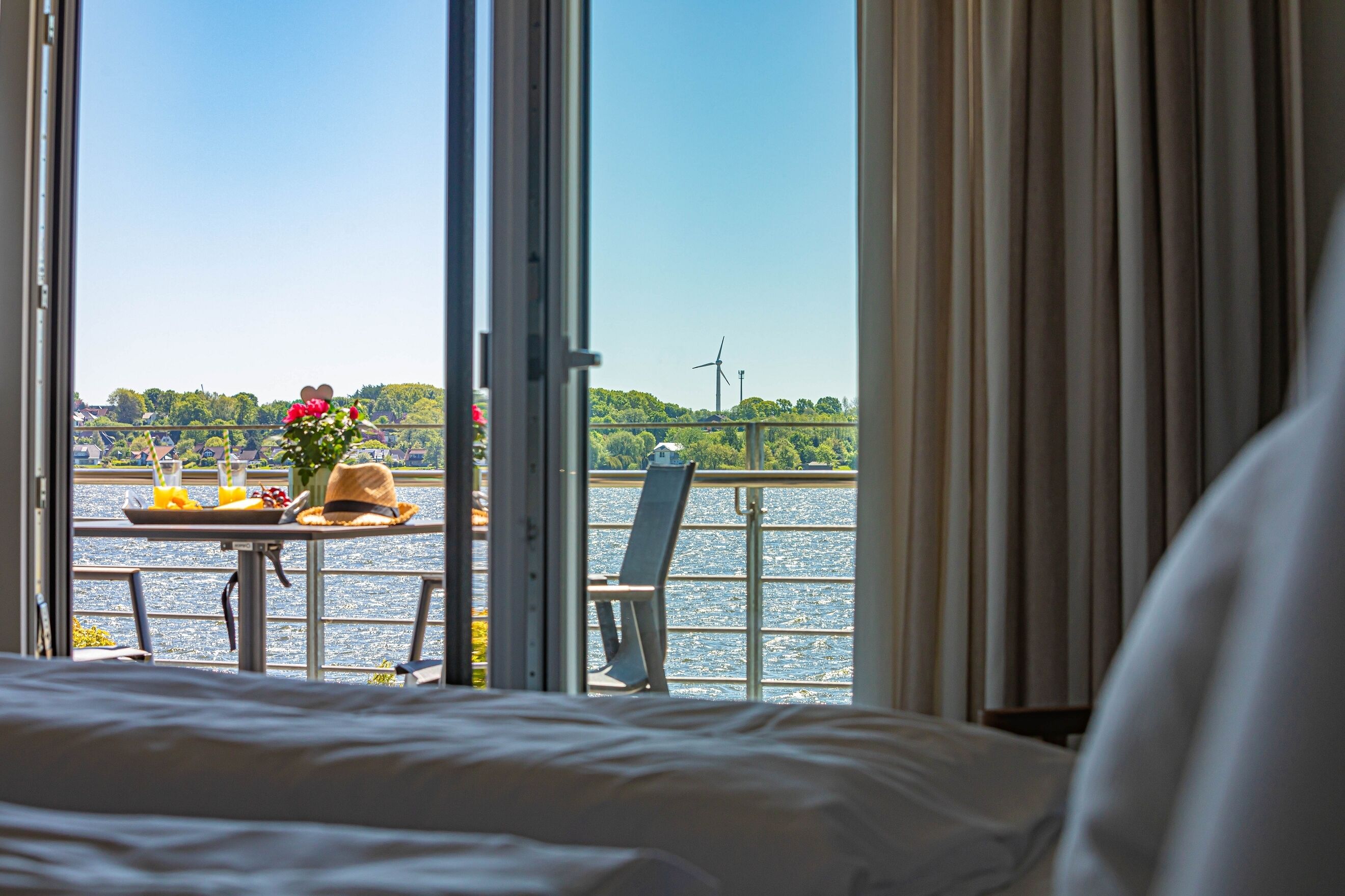 1 Schlafzimmer, Reisekinderbett, kostenloses WLAN, Bettwäsche