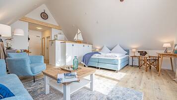 1 Schlafzimmer, Schreibtisch, Reisekinderbett, kostenloses WLAN