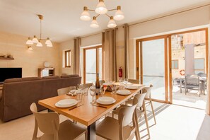 Standard House, Multiple Bedrooms, Refrigerator & Microwave (Nadurija, So Nice Gozitan Villa +) | Dining - Nadurija, So Nice Gozitan Villa + Pool (Nadur)
