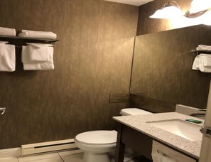 Bañera, secador de pelo