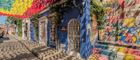 Facciata della struttura