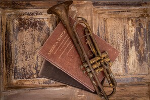 Een flatscreentelevisie