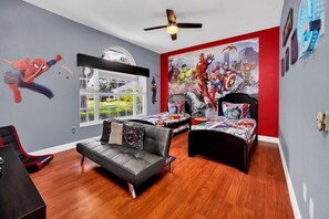 5 bedrooms, iron/ironing board, travel crib, free WiFi