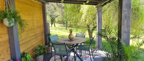 Opções para refeição ao ar livre