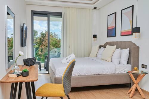 Deluxe-Apartment | Kostenlose Babybetten, kostenloses WLAN, Bettwäsche