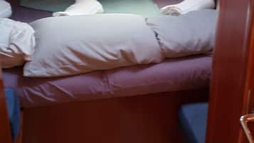 2 chambres, draps fournis