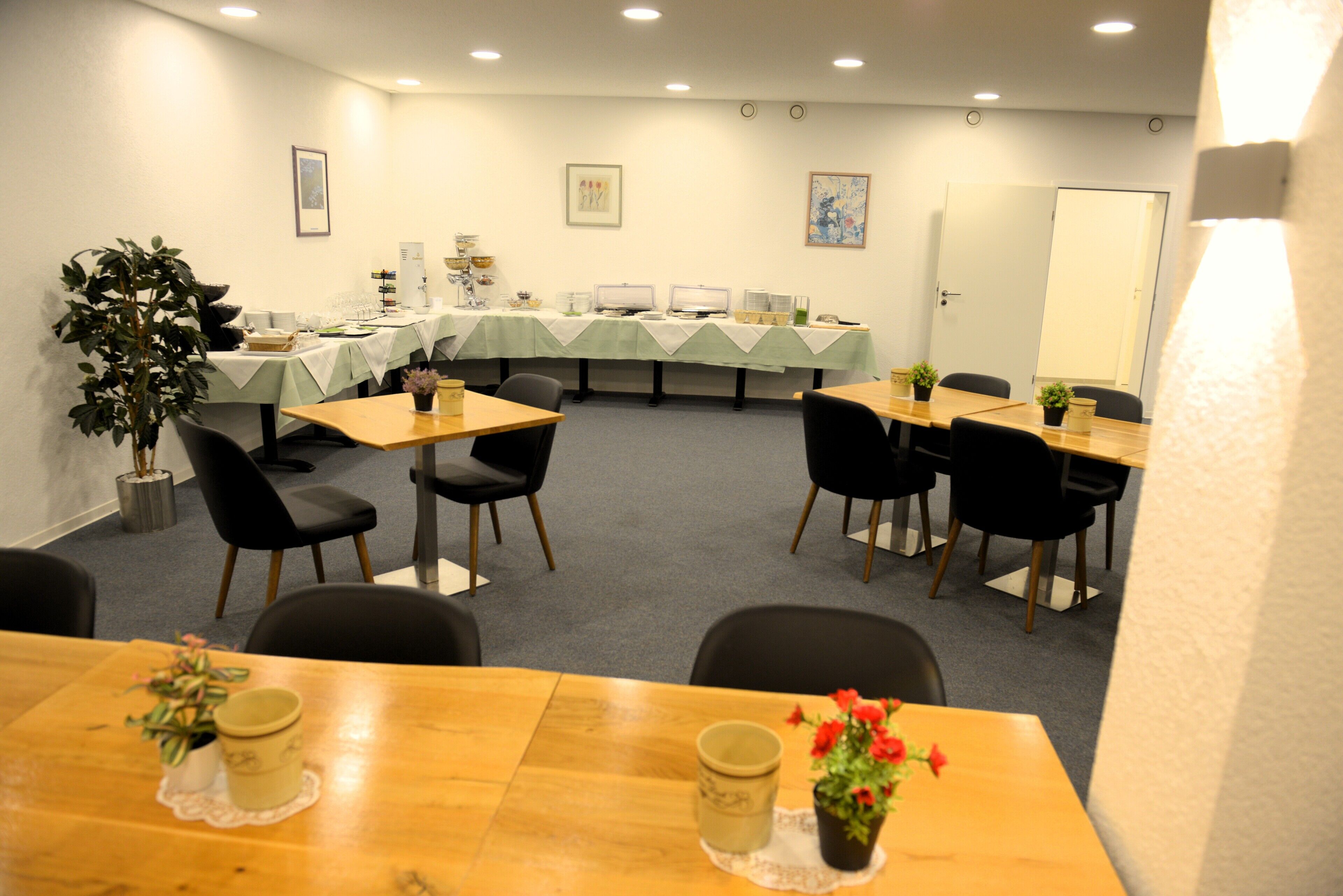 Daily buffet breakfast (EUR 15 per person)