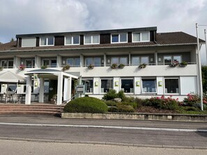 Façade de l’hébergement