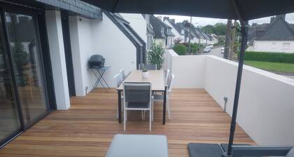 La villa du jet 2 kilometers from downtown Quimper