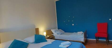 2 chambres, Wi-Fi, literie fournie