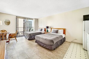 Basic Condo, Balcony, City View | 1 bedroom, iron/ironing board, free WiFi - Marine Surf by Luana HI Vacation Rental (Honolulu)