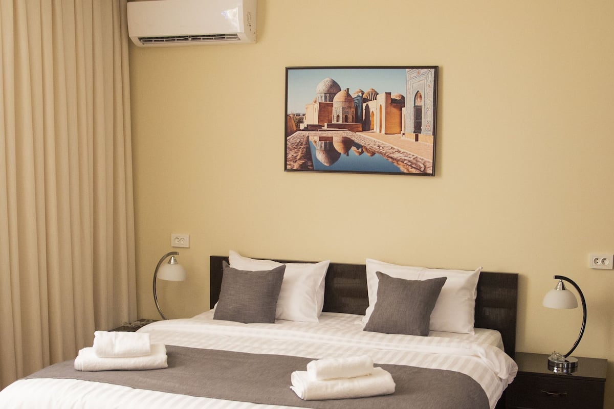 Luxury Quadruple Room | Premium bedding, in-room safe, desk, blackout curtains