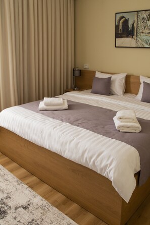 Standard Double Room | Premium bedding, in-room safe, desk, blackout drapes - Vostok (Tashkent)