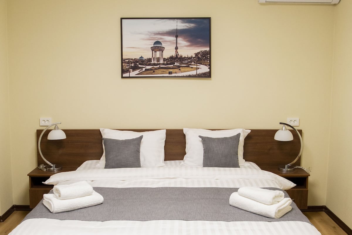 Deluxe Double Room | Premium bedding, in-room safe, desk, blackout curtains