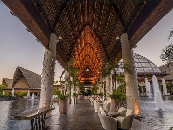 Área para banquetes al aire libre