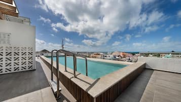 Infinity-Pool, Pool auf dem Dach