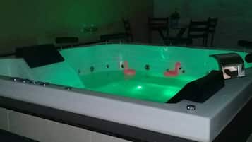 Bubbelpool inomhus