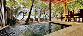 Beachfront villa Juana right on the water!