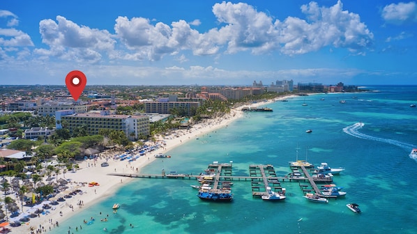 Design Apartment | Beach | Beach nearby, white sand, 2 beach bars