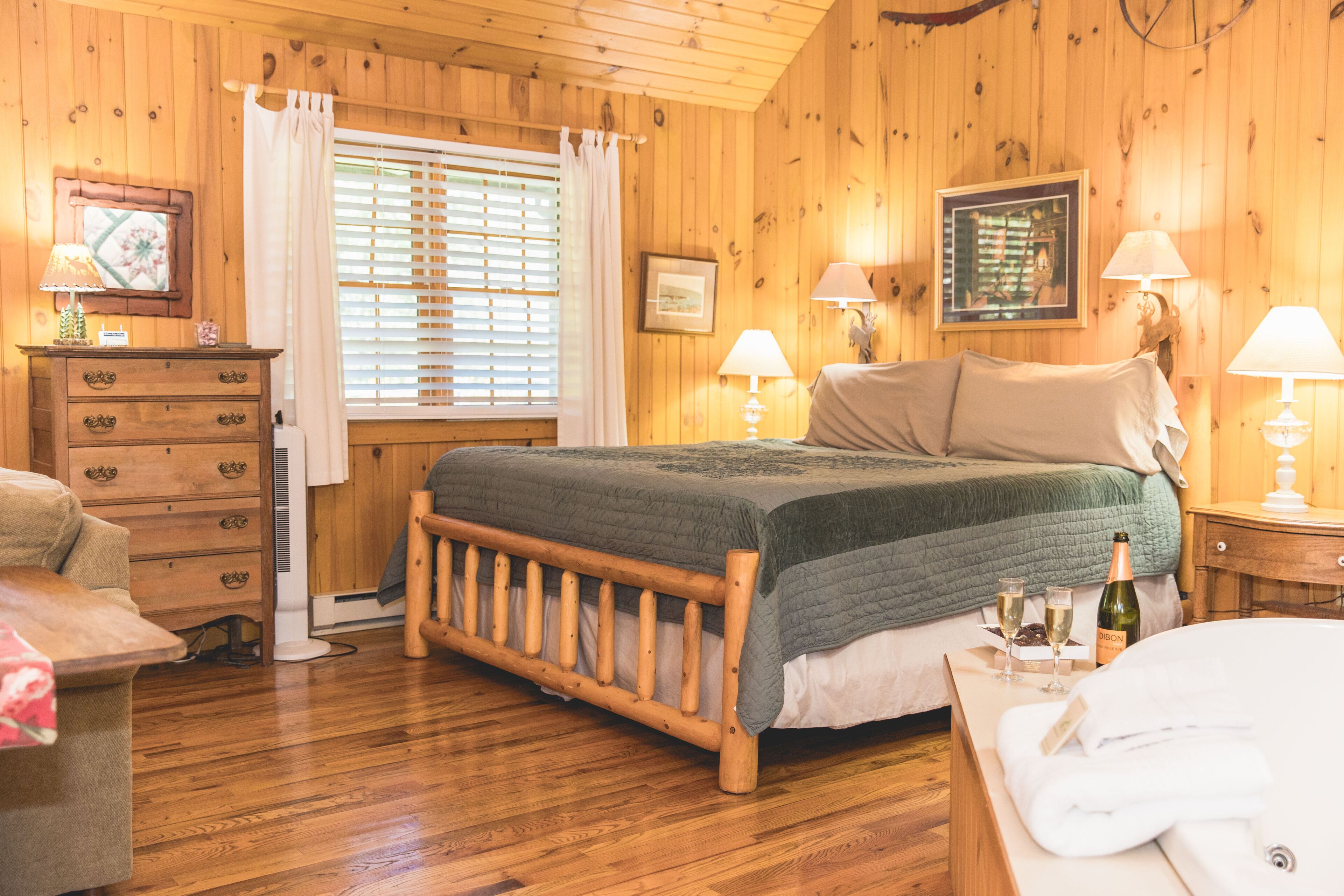 Honeymoon Cottage | 1 bedroom, pillow-top beds, individually decorated