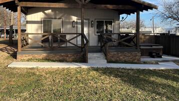 Cabana Deluxe, 3 dormitoris, vistes al llac | Terrassa o pati