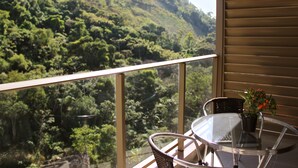 Blick vom Balkon