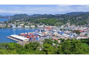 Aerial view - Cinnamon Apt (Castries)