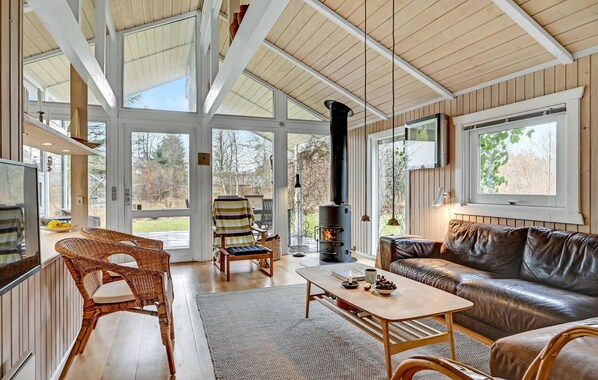 Fireplace, table football