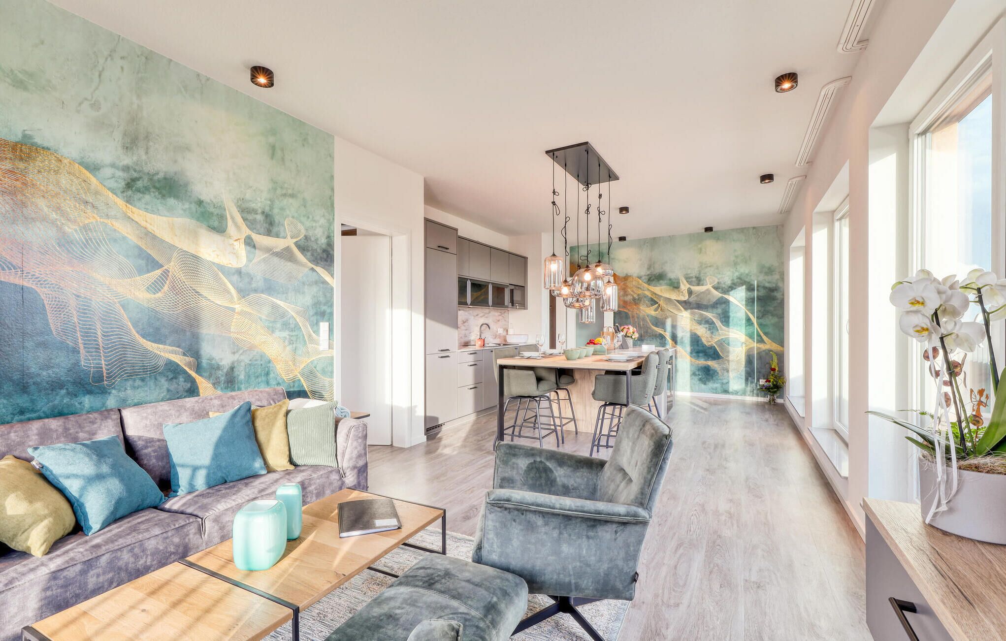 Smart-TV og stereoanlegg