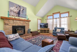 Ferienhaus, 4 Schlafzimmer | Wohnbereich