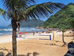 Apartment | Beach | On the beach, white sand, beach umbrellas, beach volleyball