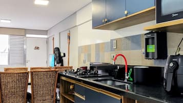 公寓 | 私人厨房 | 大冰箱、烤箱、搅拌机、烤箱