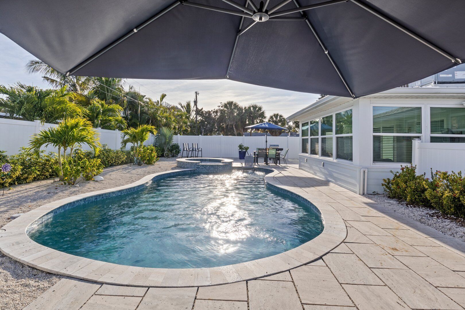 Una piscina climatizada