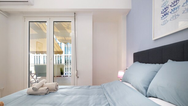 Apartemen, 1 Tempat Tidur Queen dengan tempat tidur Sofa