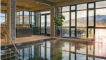Indoor pool, outdoor pool